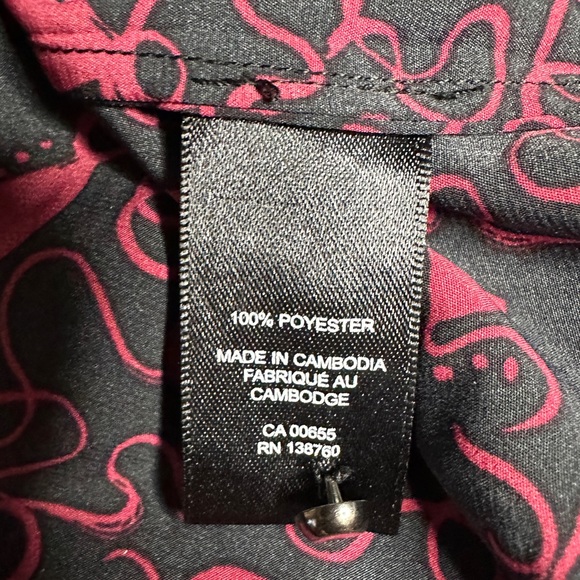 RW&Co heart blouse - L - Picture 3 of 6